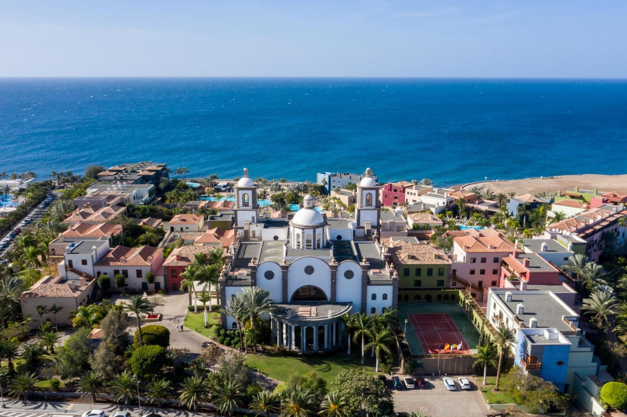 Lopesan Villa Del Conde Resort & Thalasso Meloneras Ngoại thất bức ảnh Aerial view of the community